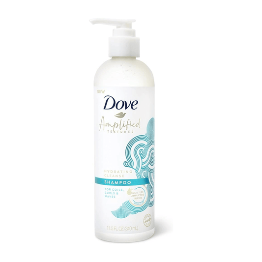 Dove Amplified - Shampoing Doux et Nourrissant "Textures Hydrating Shampoo" 340ml - Dove Amplified - Ethni Beauty Market