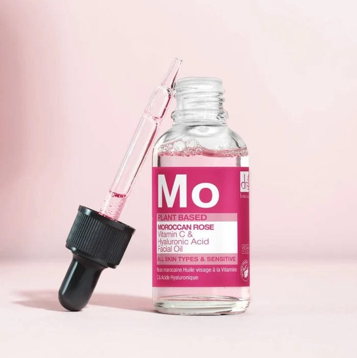 Dr Botanicals Huile pour le visage à la vitamine C et à l'acide hyaluronique Mo Moroccan Rose 15 ml - Dr Botanicals - Ethni Beauty Market