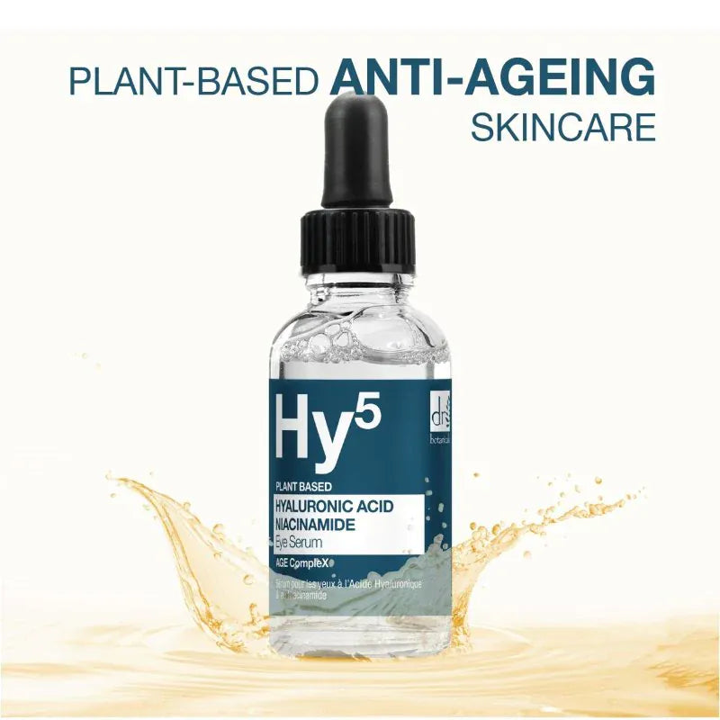Dr Botanicals Sérum pour les yeux à l'acide hyaluronique et à la niacinamide Hy5 15 ml - Dr Botanicals - Ethni Beauty Market