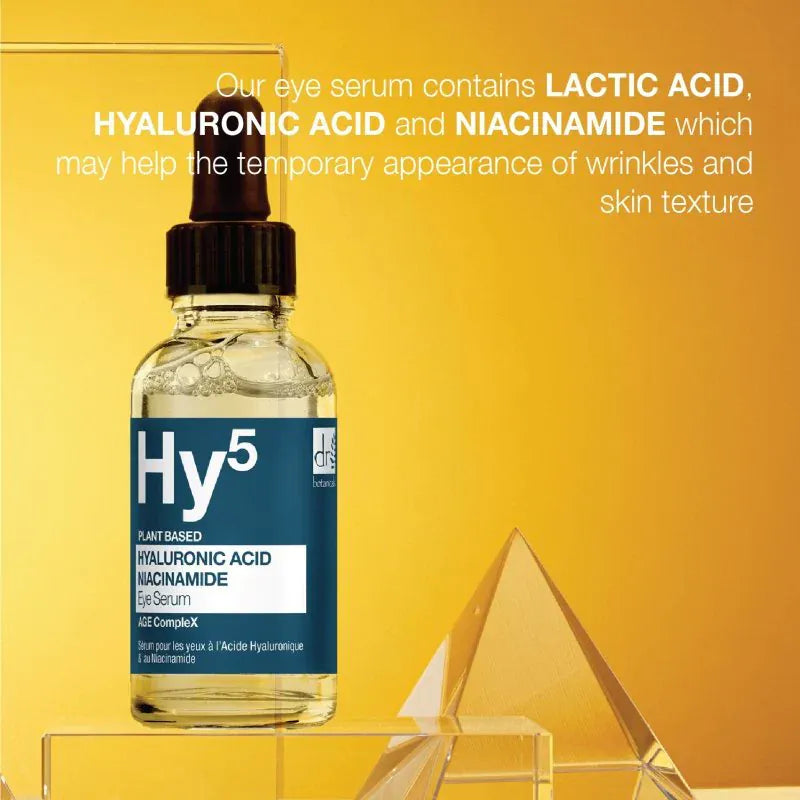 Dr Botanicals Sérum pour les yeux à l'acide hyaluronique et à la niacinamide Hy5 15 ml - Dr Botanicals - Ethni Beauty Market