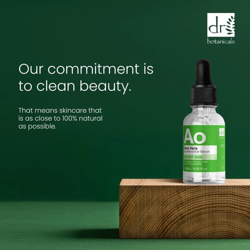 Dr Botanicals Ao Aloe Vera Superfood Eye Serum 15ml - Dr Botanicals - Ethni Beauty Market