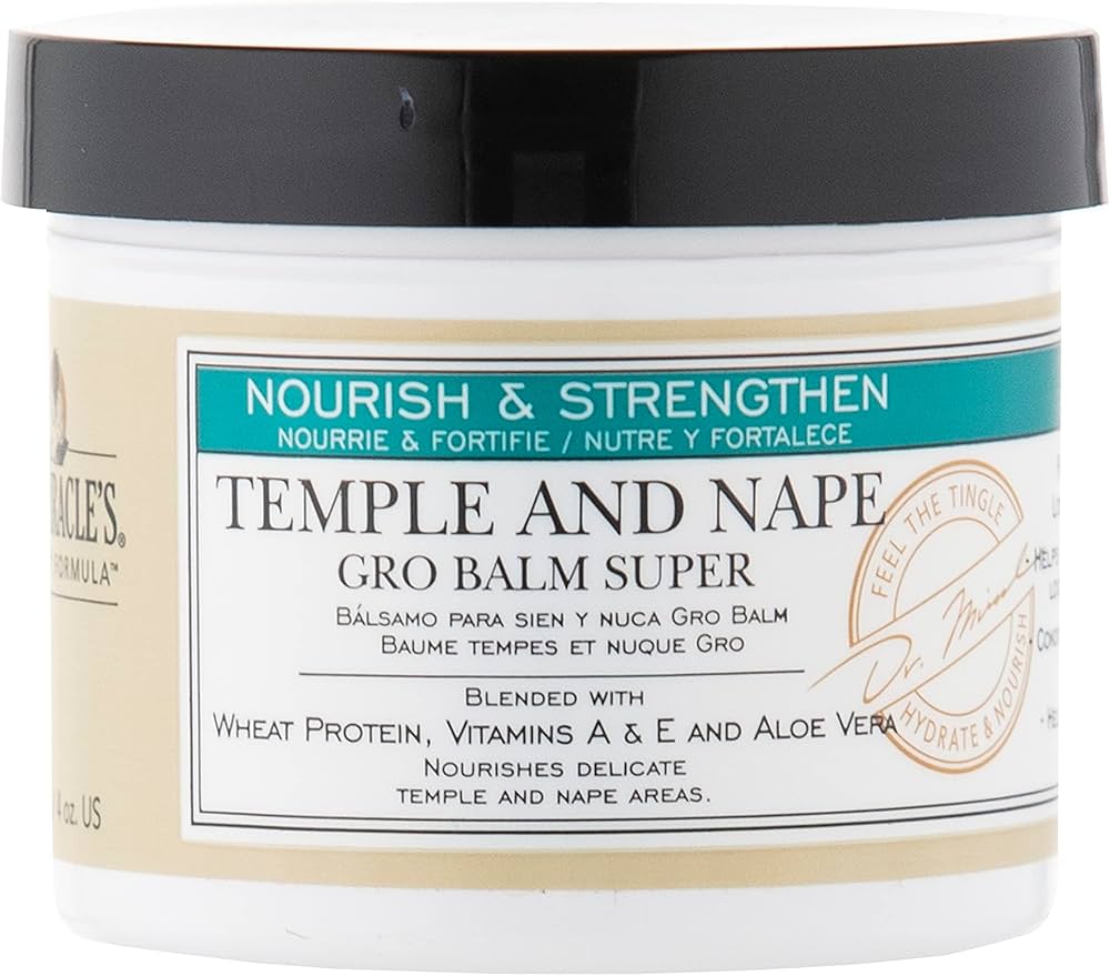 Dr Miracle's - Baume Tempe & Nuque - Temple & Nape Gro Balm "super / regular" - 113g - Dr Miracle's - Ethni Beauty Market