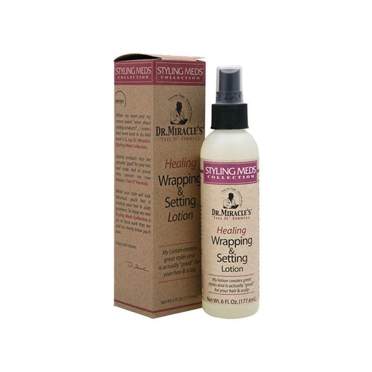 Dr Miracle’s - Healing - Lotion coiffante et soin "wrapping & setting"- 177ml - Dr Miracle's - Ethni Beauty Market
