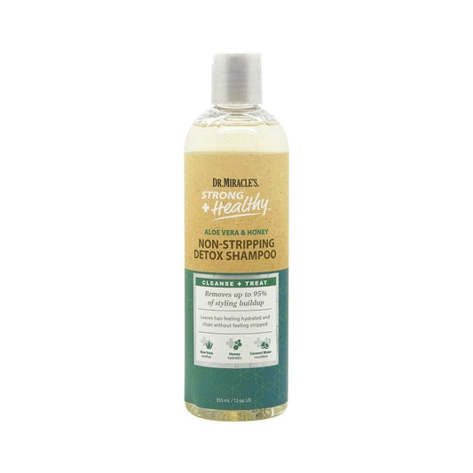 Dr Miracle's - Strong + Healthy - Shampoing détoxifiant Non-stripping - 355 ml - Dr Miracle's - Ethni Beauty Market