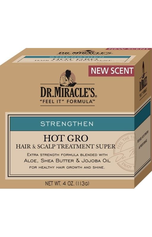 Dr Miracle's - Soin Traitant "Hot Gro" Croissance & Brillance 113G - Dr Miracle's - Ethni Beauty Market