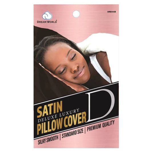 Dream World - Satin Pillowcase - Standard Size - DRE151B - Dream World - Ethni Beauty Market
