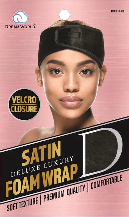 Dream World - Wrap Satin Velcro Femme - Taille Unique - DRE148B - Dream World - Ethni Beauty Market