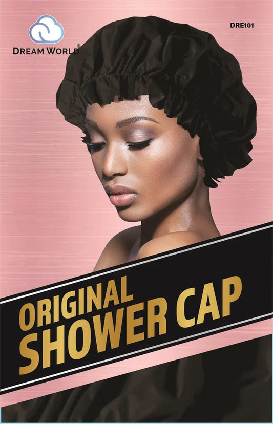 Dream World - Original Black Shower Cap - DRE101 - Dream World - Ethni Beauty Market