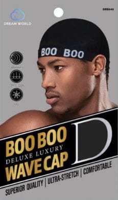 Dream World - Bonnet Dôme noir M-Stocking Boo Boo - Taille unique - DRE045 - Dream World - Ethni Beauty Market