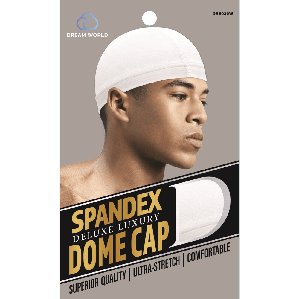 Dream World - Bonnet M-Dome Homme Blanc - Taille Unique - DRE030W - Dream World - Ethni Beauty Market