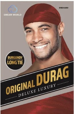 Dream World  - Durag Homme Burgundy - Taille Unique - DRE012BU - Dream World - Ethni Beauty Market