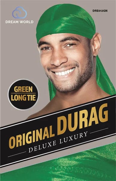 Dream World  - Durag Homme Vert - Taille Unique - DR012GN - Dream World - Ethni Beauty Market