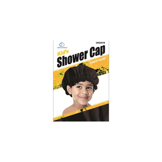 Dream World - Kid's - Black Child Shower Cap DRE057B - Dream World - Ethni Beauty Market