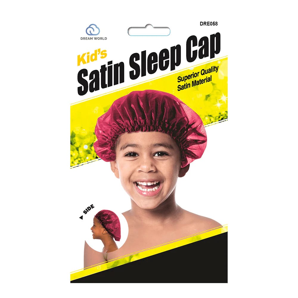 Dream World - Kid's - Bonnet Satin Enfant DRE058 - Dream World - Ethni Beauty Market
