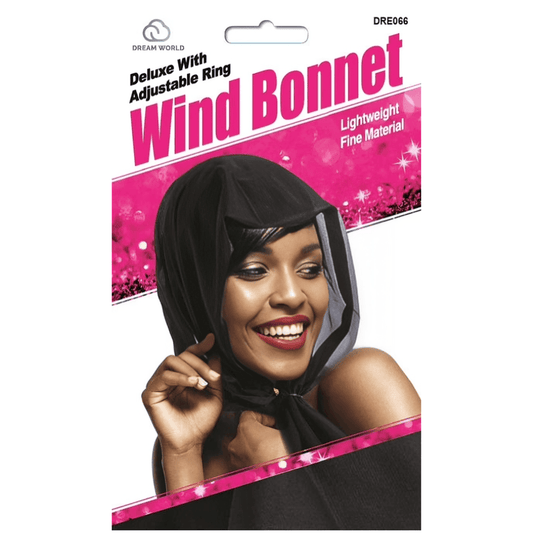 Dream World - W-Wind Bonnet with Adjustment Ring "W Adjust Ring" DRE066 - Dream World - Ethnic Beauty Market