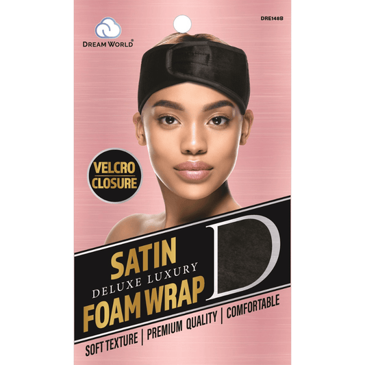 Dream World - Wrap Satin Velcro Femme - Taille Unique - DRE148B - Dream World - Ethni Beauty Market