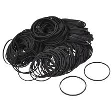 Dream World - Lot de 300 élastiques noir pour cheveux - 20g - Dream World - Ethni Beauty Market