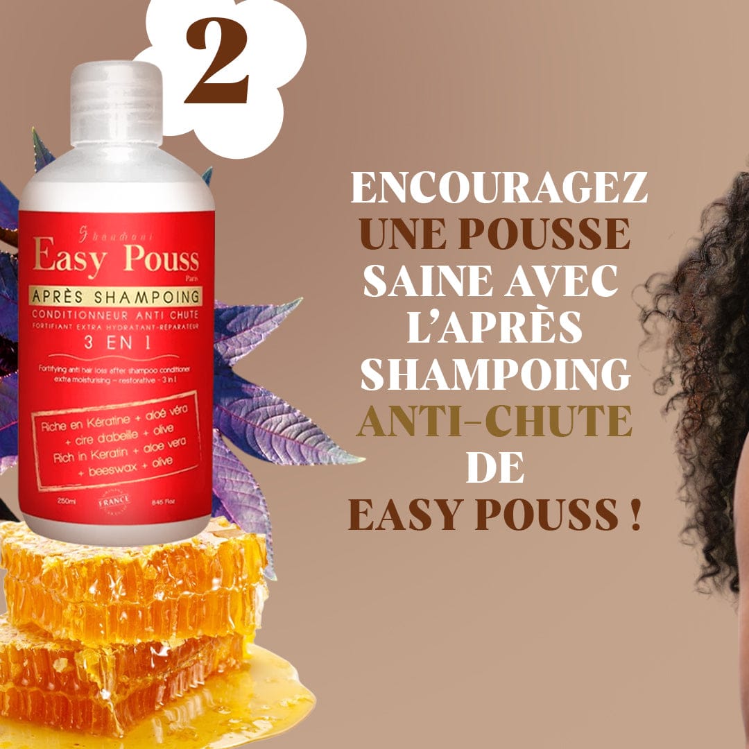 Easy Pouss - Après-Shampoing Anti Chute Vitaminé Easy Pouss - 250ml - Easy Pouss - Ethni Beauty Market