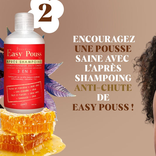 Easy Pouss - Après-Shampoing Anti Chute Vitaminé Easy Pouss - 250ml - Easy Pouss - Ethni Beauty Market