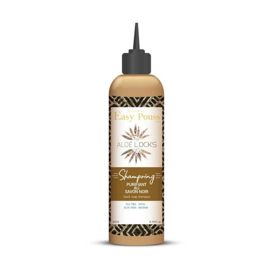 Easy Pouss - Shampoing Purifiant Savon Noir (Aloé Locks) - 250ml - Easy Pouss - Ethni Beauty Market