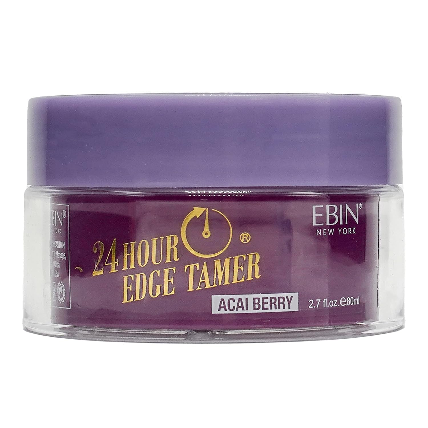 Ebin Baume fixateur de bords à tenue extrêmement ferme 24 heures Açaï Berry  80ml - Ebin - Ethni Beauty Market