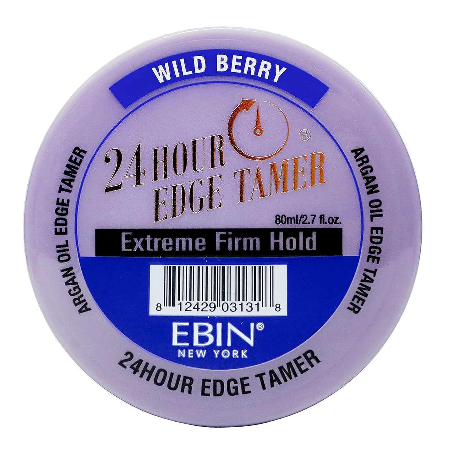 Ebin Baume fixateur de bords à tenue extrêmement ferme 24 heures Wild Berry 80 ml - Ebin - Ethni Beauty Market