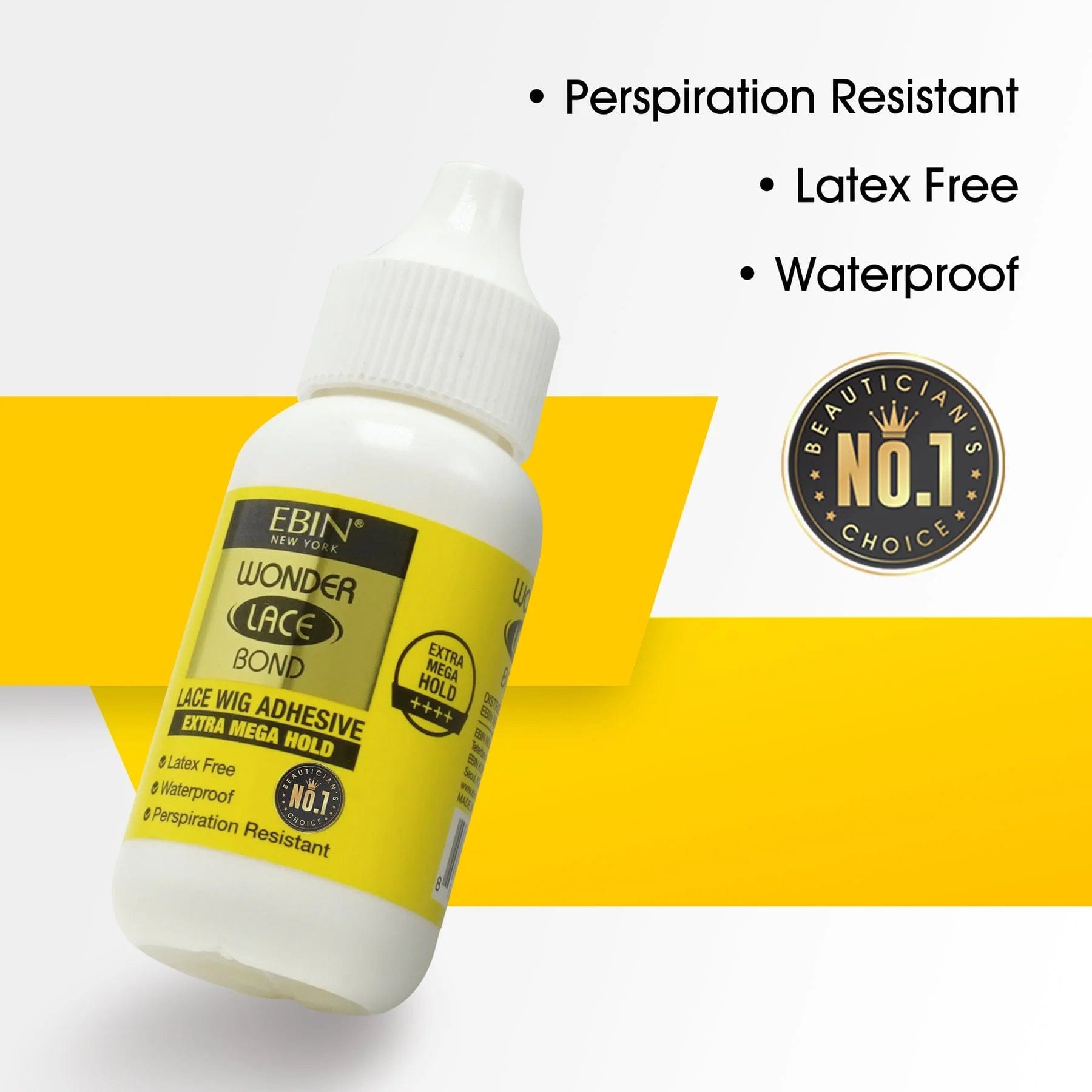 EBIN - Wonder Lace Bond — Colle Extra-Forte pour Perruques - 35 ml - Ebin - Ethni Beauty Market