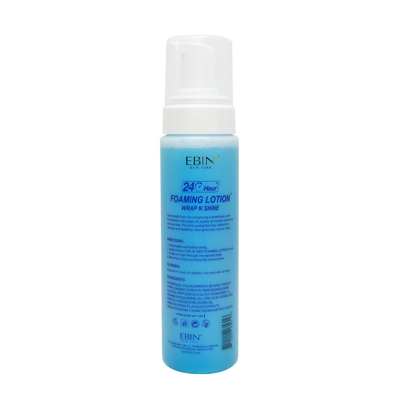 Ebin New York Lotion moussante Curl & Twist Wrap N Shine Original 250 ml - Ebin - Ethni Beauty Market