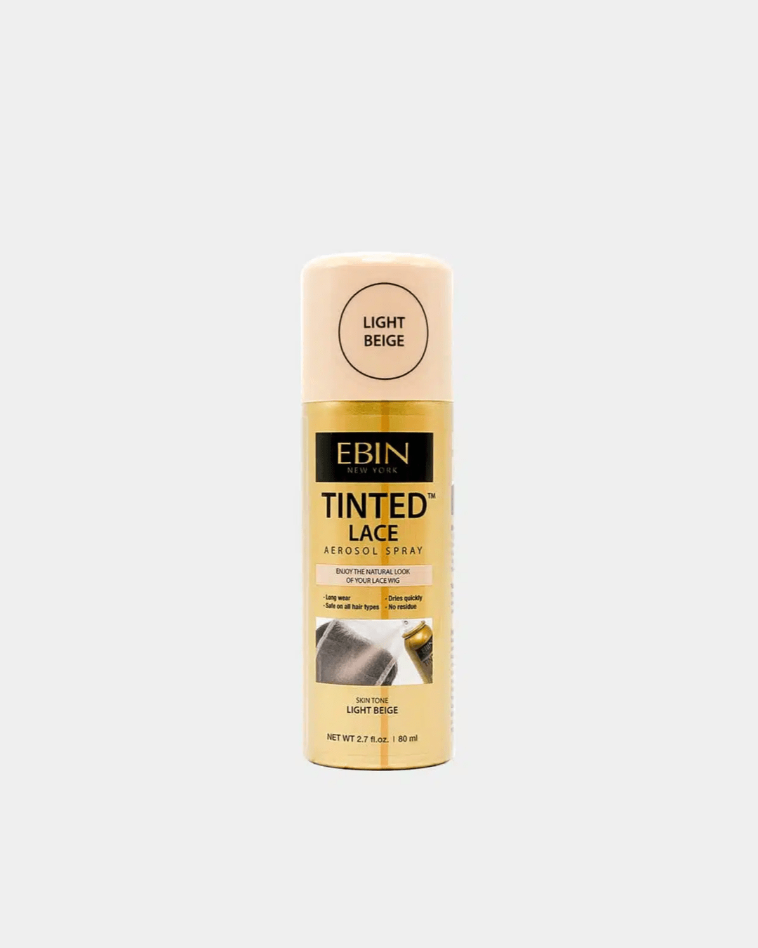 Ebin - Spray Colorant Pour Perruque "Beige Clair" - 80ml - Ebin - Ethni Beauty Market