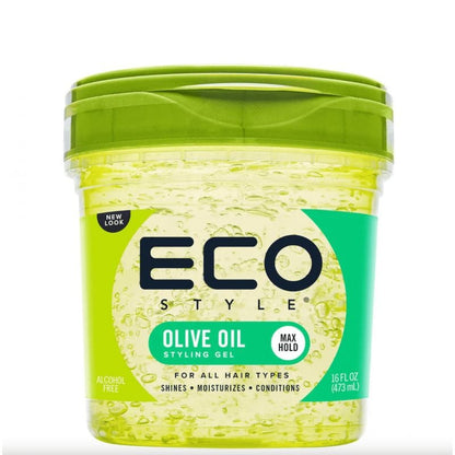 Eco Styler Gel 473 ml Eco Styler - Gel Fixation "Huile D'Olive" - (plusieurs contenances)