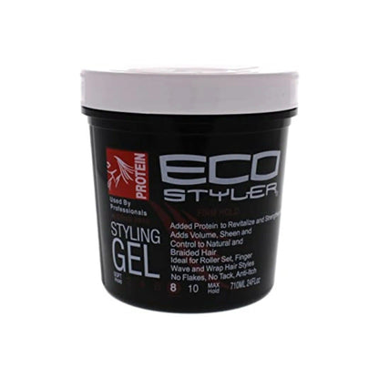 Eco Styler - gel de fixation à la protéine (4 contenances disponibles) - Eco Styler - Ethni Beauty Market
