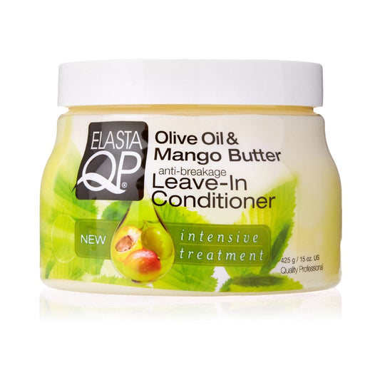 Elasta QP - Leave-in anti-casse "olive & mangue" - 425g - Elasta Qp - Ethni Beauty Market