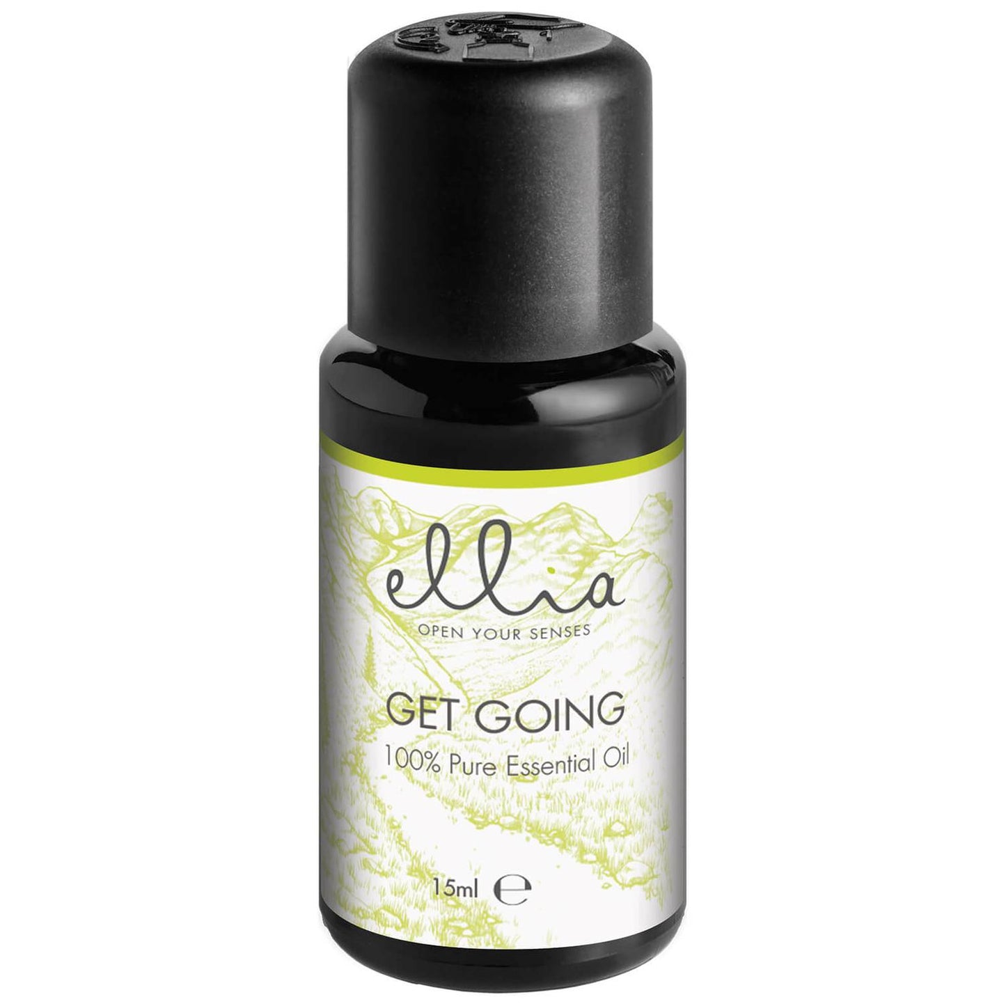 Ellia - Mixture Of Essential Oils For Aromatic Diffuser "Get Going" 15ml - Ellia - Ethni Beauty Market