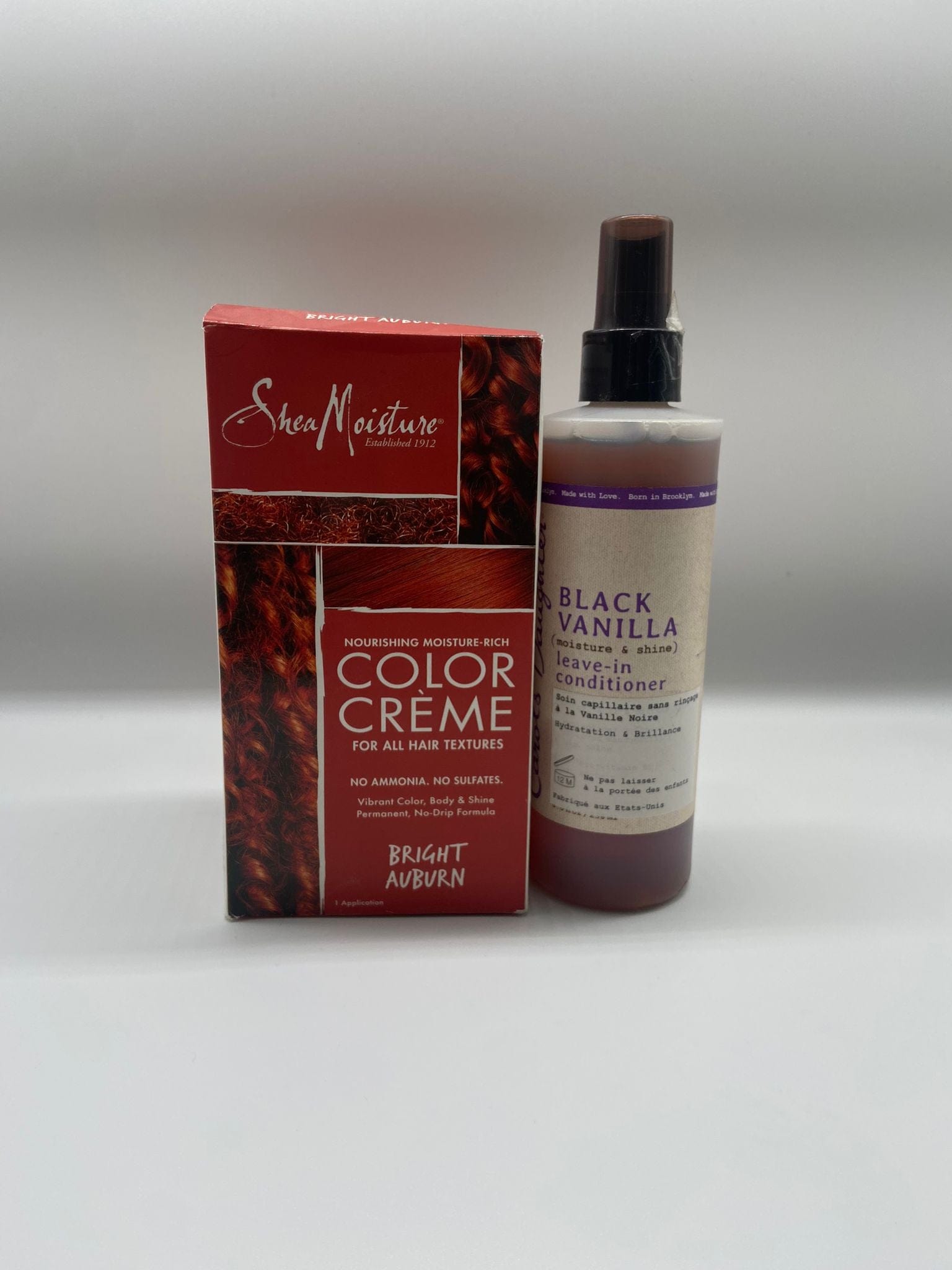 Fire promo - Pack coloration bright auburn "shea moisture x carol's daughter" - (coloration + leave-in) - Ethni Beauty Market - Ethni Beauty Market