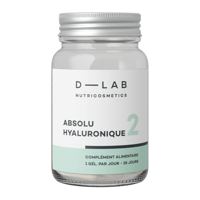 D - Lab Complément Alimentaire Absolu Hyaluronique Réhydratation Profonde - 1 mois - D - Lab Nutricosmetics - Ethni Beauty Market