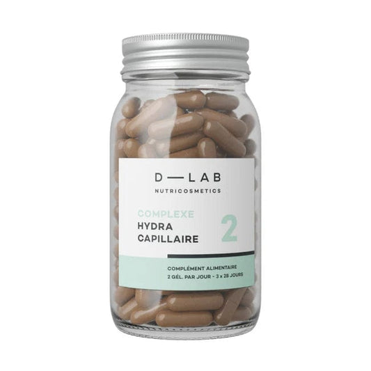 D - Lab Hydra Complex - Hair - 3 months Hydrates & Nourishes - D-Lab Nutricosmetics - Ethni Beauty Market