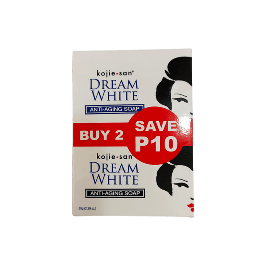 Kojie San - Lightening Soap "Dream White Anti-Aging Soap" 65g x2 Bars - Kojie San - Ethni Beauty Market