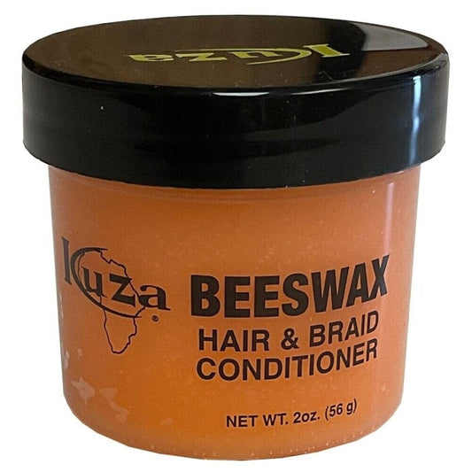 KUZA - BEESWAX- Baume pour cheveux et tresses à la cire d'abeille-56g - Kuza - Ethni Beauty Market