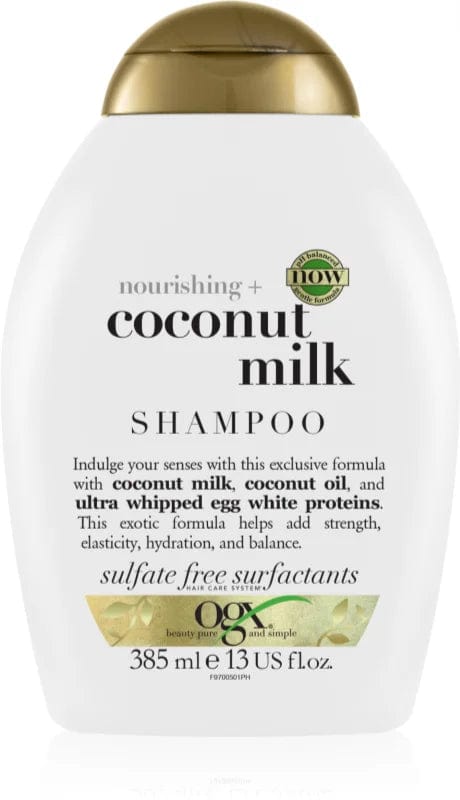 Ogx - Moisturizing Shampoo with Coconut Oil "Coconut Milk Shampoo" 385ml - Ogx - Ethni Beauty Market