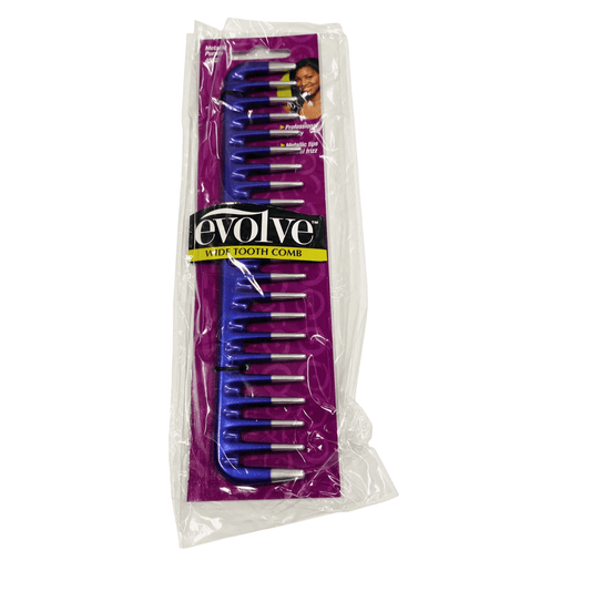 Evolve - Peigne à Dents Larges "Wide Teeth Comb" - #4552 ; #4553 - Evolve - Ethni Beauty Market