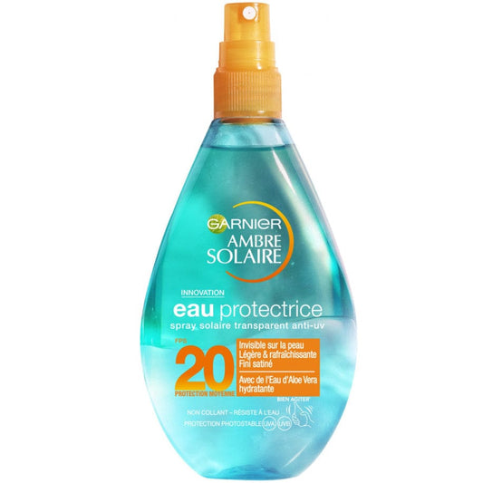 Garnier - Ambre Solaire UV Water Spray - (Protector SPF20) 150ml - Garnier - Ethni Beauty Market