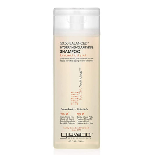 Giovanni - 50:50 balanced - Après-shampoing "hydrating clarifying"-  250ml - Giovanni - Ethni Beauty Market