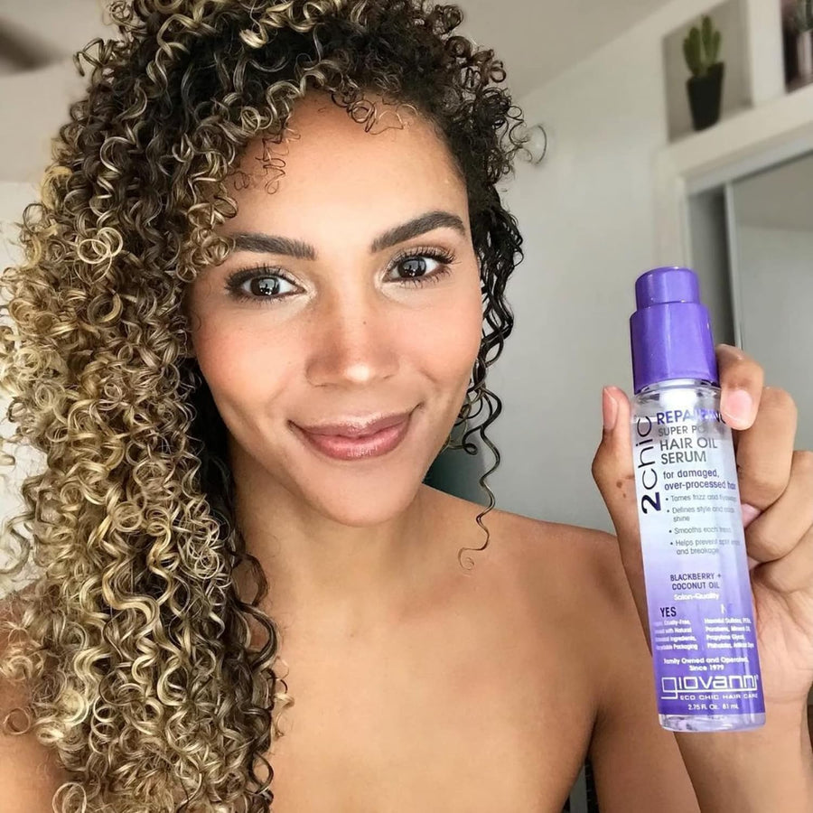 Giovanni - Sérum et huile réparateur pour les cheveux - 81ml - Giovanni - Ethni Beauty Market
