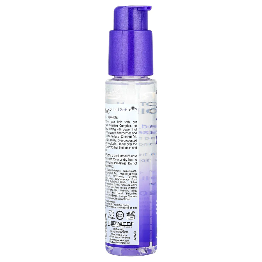 Giovanni - Sérum et huile réparateur pour les cheveux - 81ml - Giovanni - Ethni Beauty Market