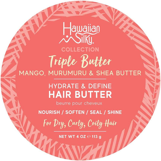 Hawaiian Silky - Crème capillaire hydratant définissant 113g (Hair butter) - Hawaiian Silky - Ethni Beauty Market