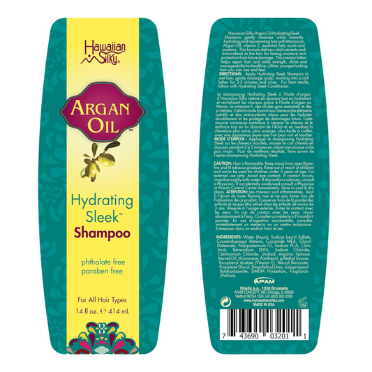 Hawaiian Silky - Après Shampoing Hydratant À L'Huile 414ml - Hawaiian Silky - Ethni Beauty Market