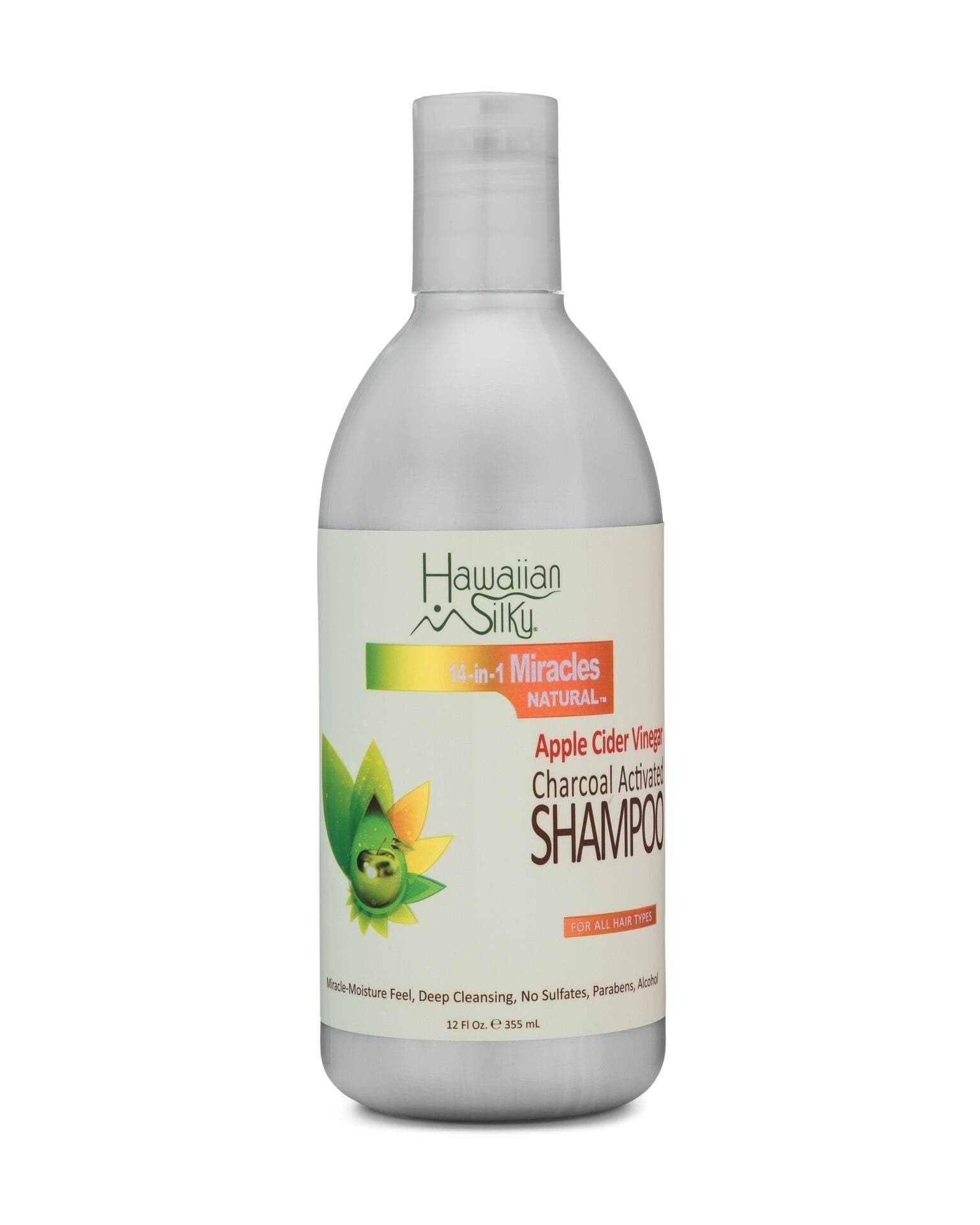 Hawaiian Silky Shampoing Hawaiian Silky - Shampoing clarifiant 14-in-1 miracles "charcoal activated shampoo"- 355ml