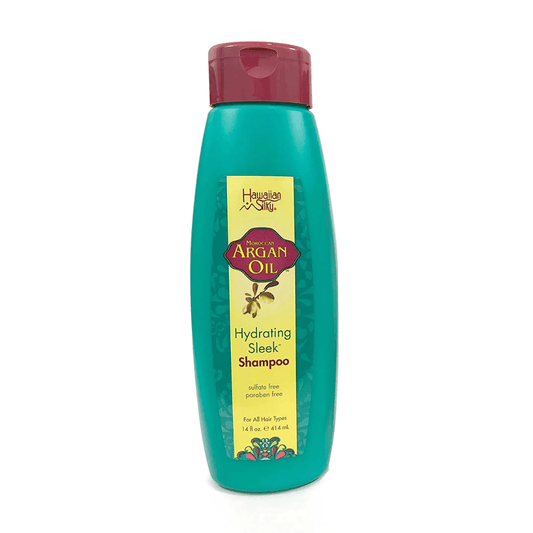 Hawaiian Silky - Moisturizing Shampoo with Argan Oil - 414ml (Zero Waste Collection) - Hawaiian Silky - Ethni Beauty Market