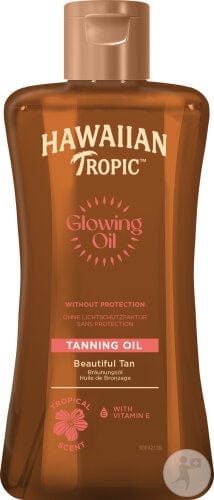 Hawaiian Tropic - Glowing Oil Tanning Oil 200ml - Hawaiian Tropic - Ethni Beauty Market
