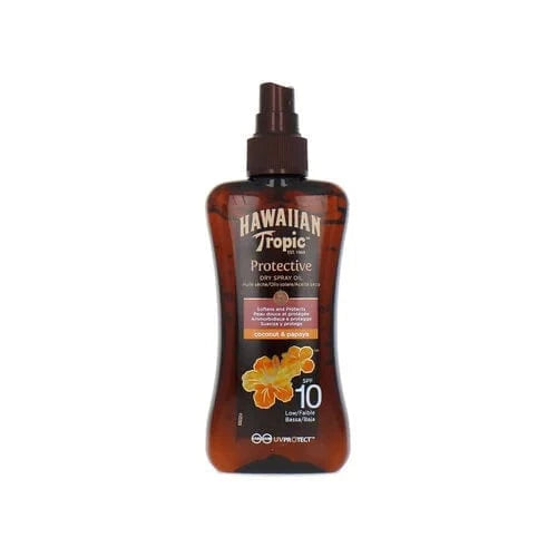 Hawaiian Tropic Protective Dry Oil Spray SPF 10 - 200 ml - Hawaiian Tropic - Ethni Beauty Market